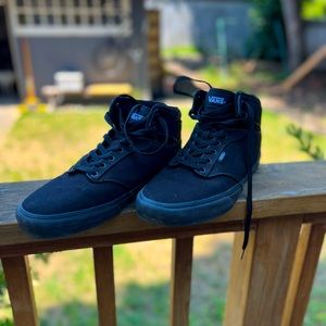 High Top Vans Skate Shoes